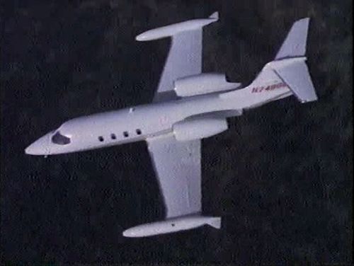 MoE Learjet25 N74.jpg